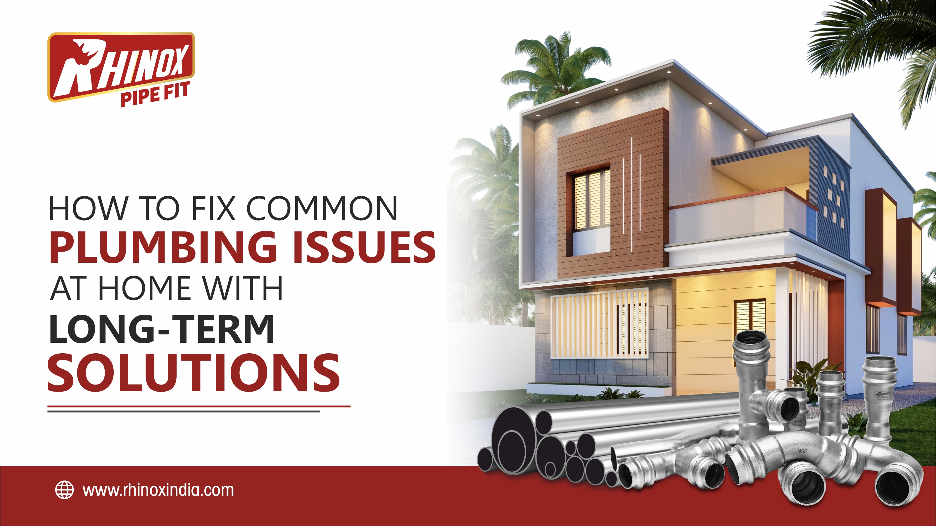How to Fix Common Plumbing Issues at Home with Long-Term Solutions